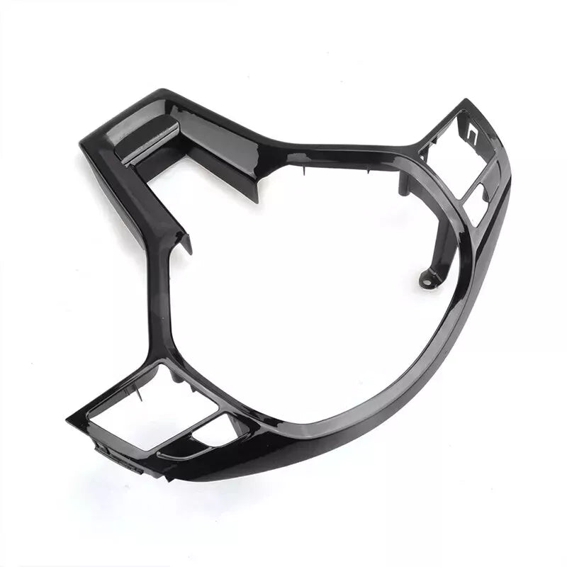 STEERING WHEEL TRIM COVER FOR MERCEDES C E CLASS W204 W212 W117 C63 E63 GLOSS