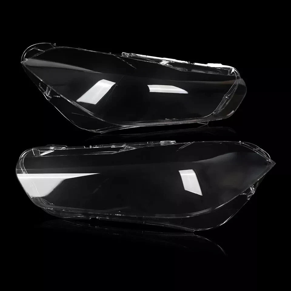 PAIR FOR BMW X2 F39 2018-23 HEADLIGHT LENS HEADLAMP COVER SHELL LEFT RIGHT SIDE