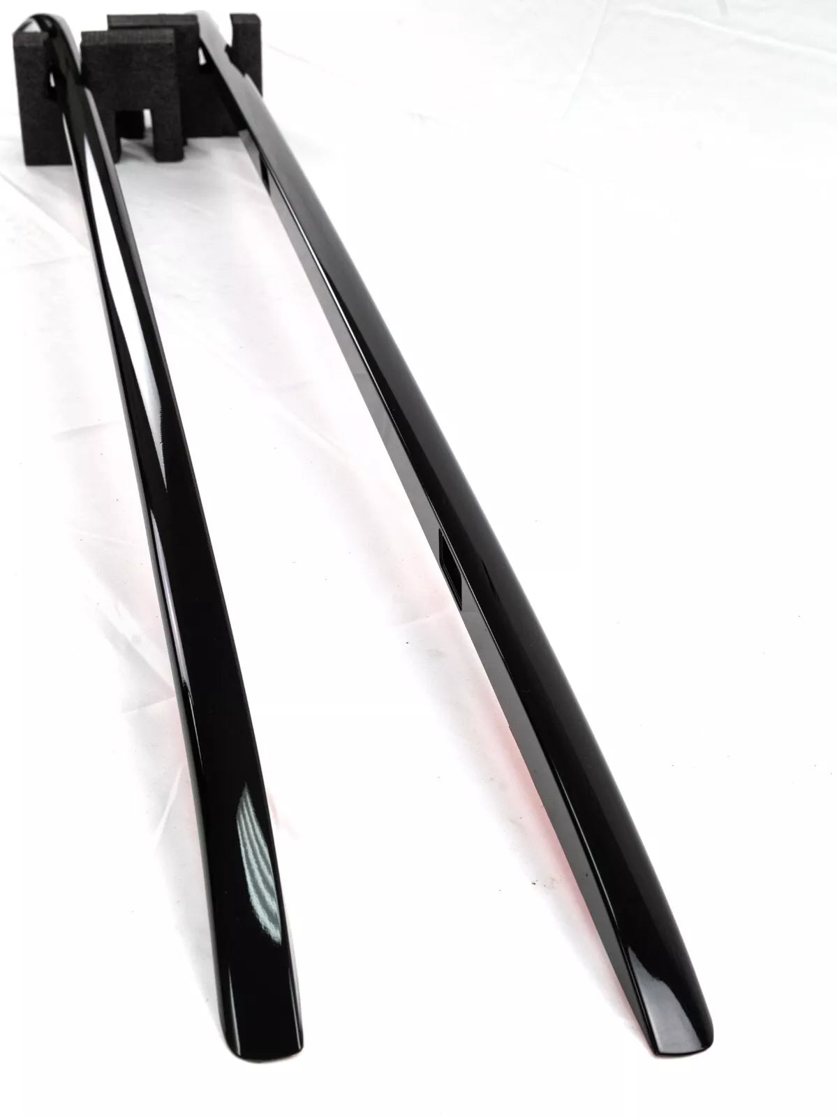 BLACK ALUMINIUM ROOF RAILS BARS LUGGAGE RACK FOR RANGE ROVER VELAR L560 2017+