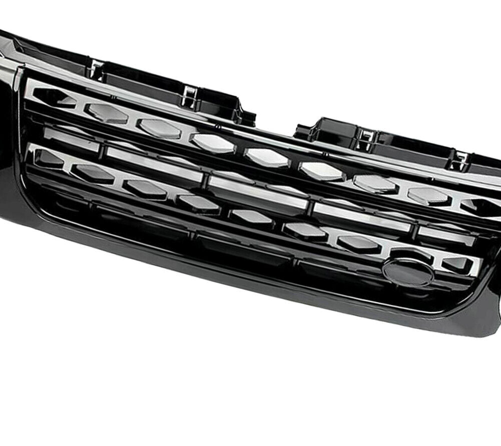 FOR LAND ROVER DISCOVERY 4 FRONT BUMPER GRILLE GRILL FACELIFT LR4 2014-16 BLACK
