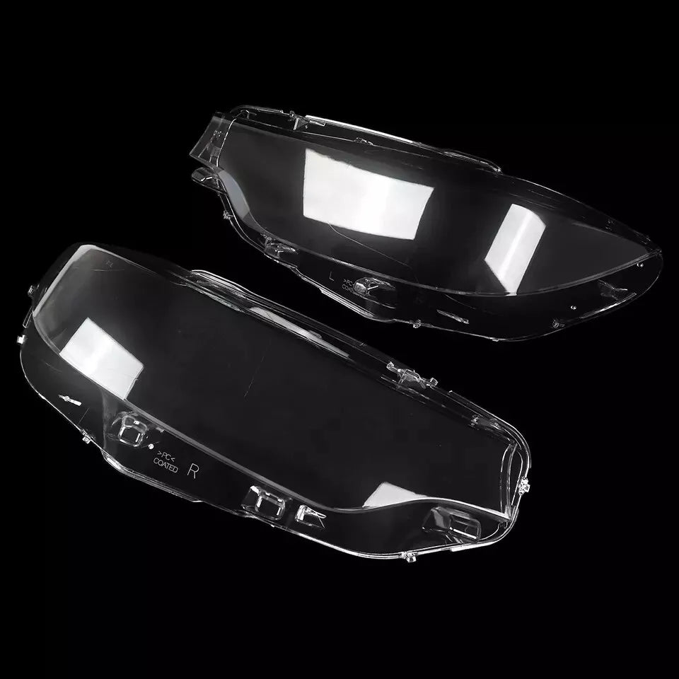 LEFT RIGHT PAIR HEADLAMP HEADLIGHT LENS COVER FOR BMW 4 SERIES F32 F33 F36 17-20