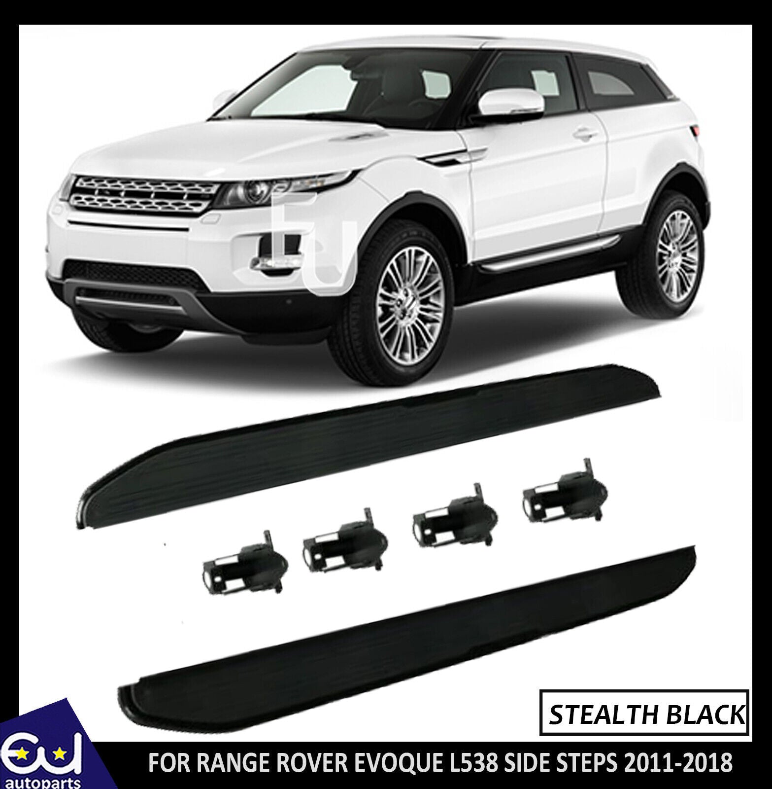 FOR RANGE ROVER EVOQUE PURE PRESTIGE SIDE STEPS RUNNING BOARDS OE STYL