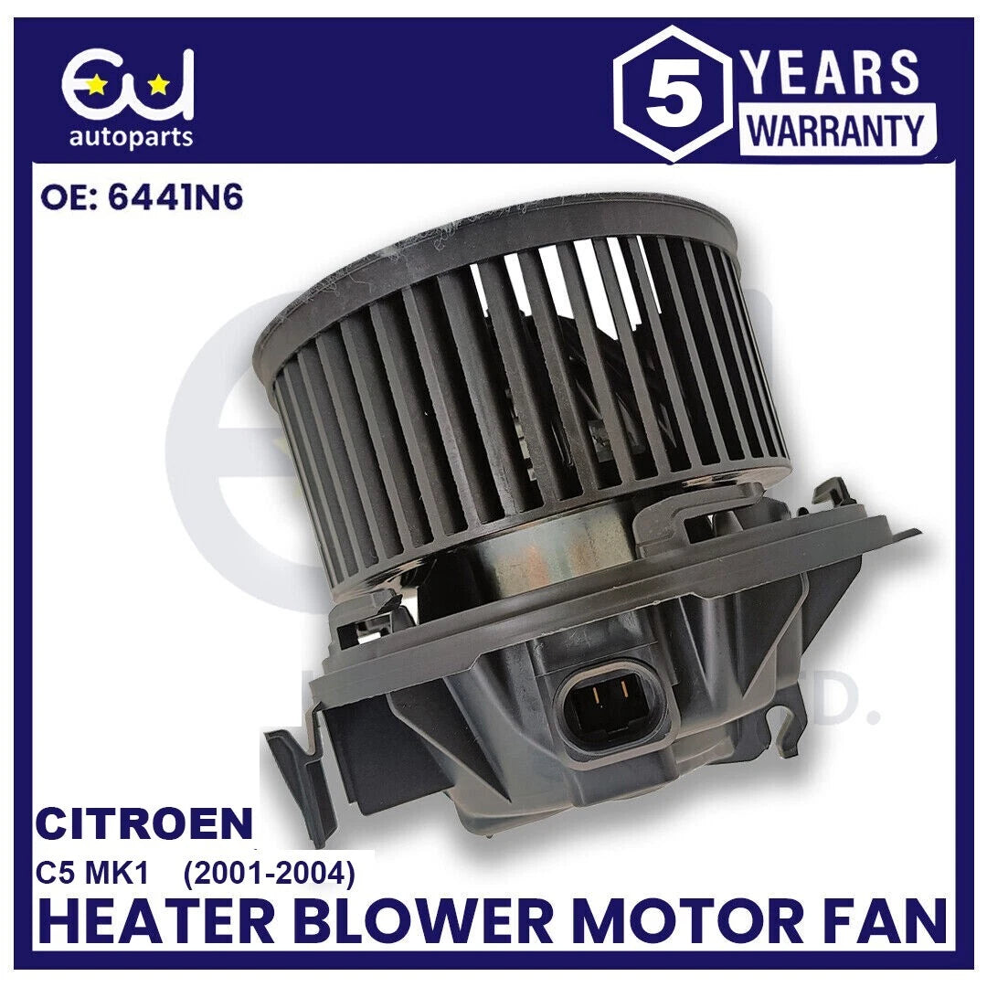 NEW HEATER BLOWER MOTOR FAN FOR CITROEN C5 MK1 2001-2004 6441N6