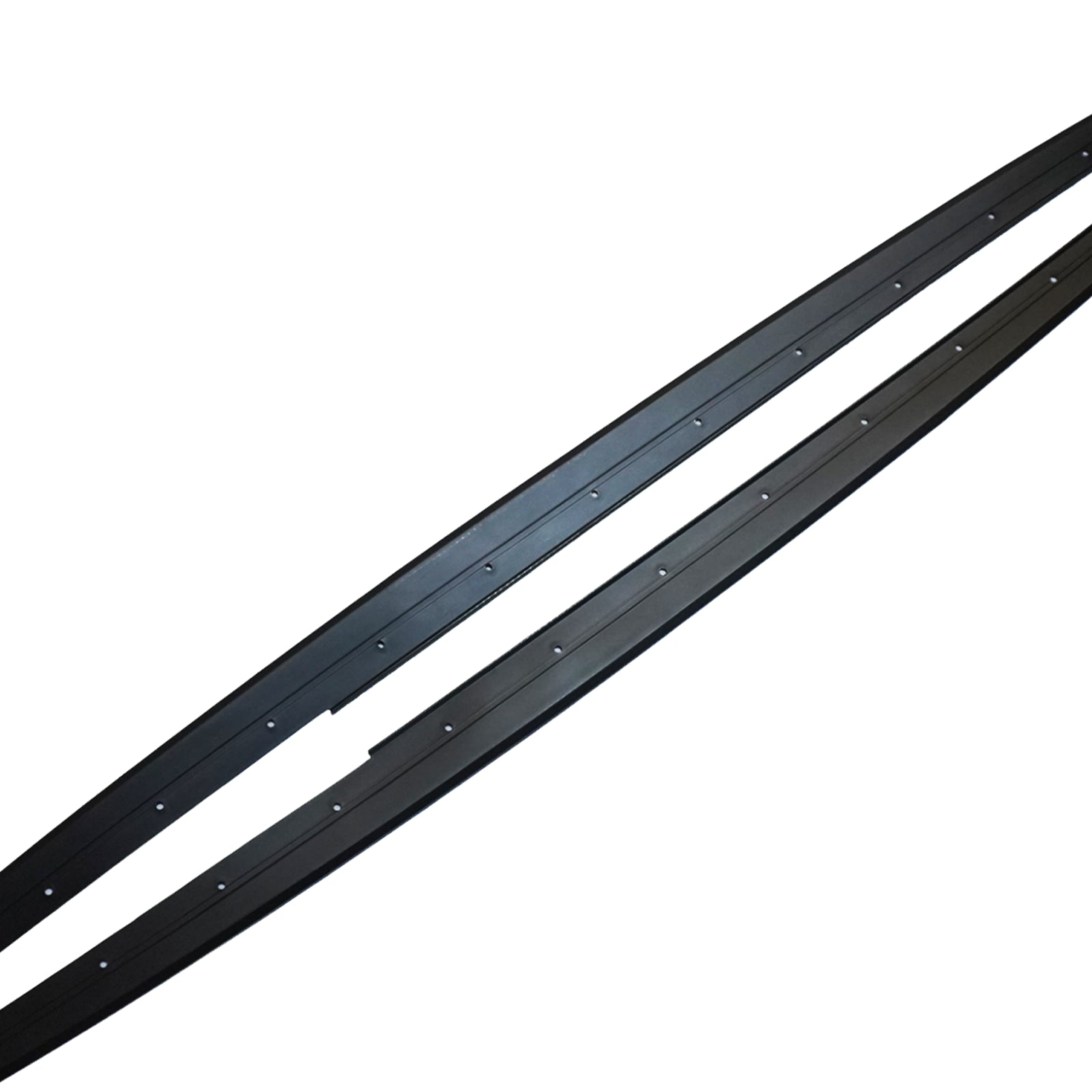 FOR BMW 3 SERIES F30 F31 MP STYLE SIDE SKIRT EXTENSION LIP BLADES MATTE BLACK