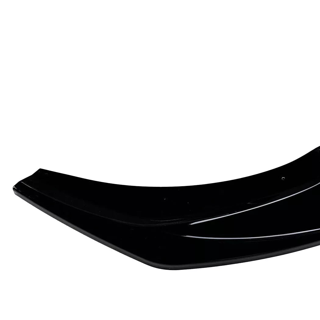 FOR AUDI Q3 F3 S LINE FRONT BUMPER LIP SPLITTER SPOILER GLOSS BLACK 2018-2024