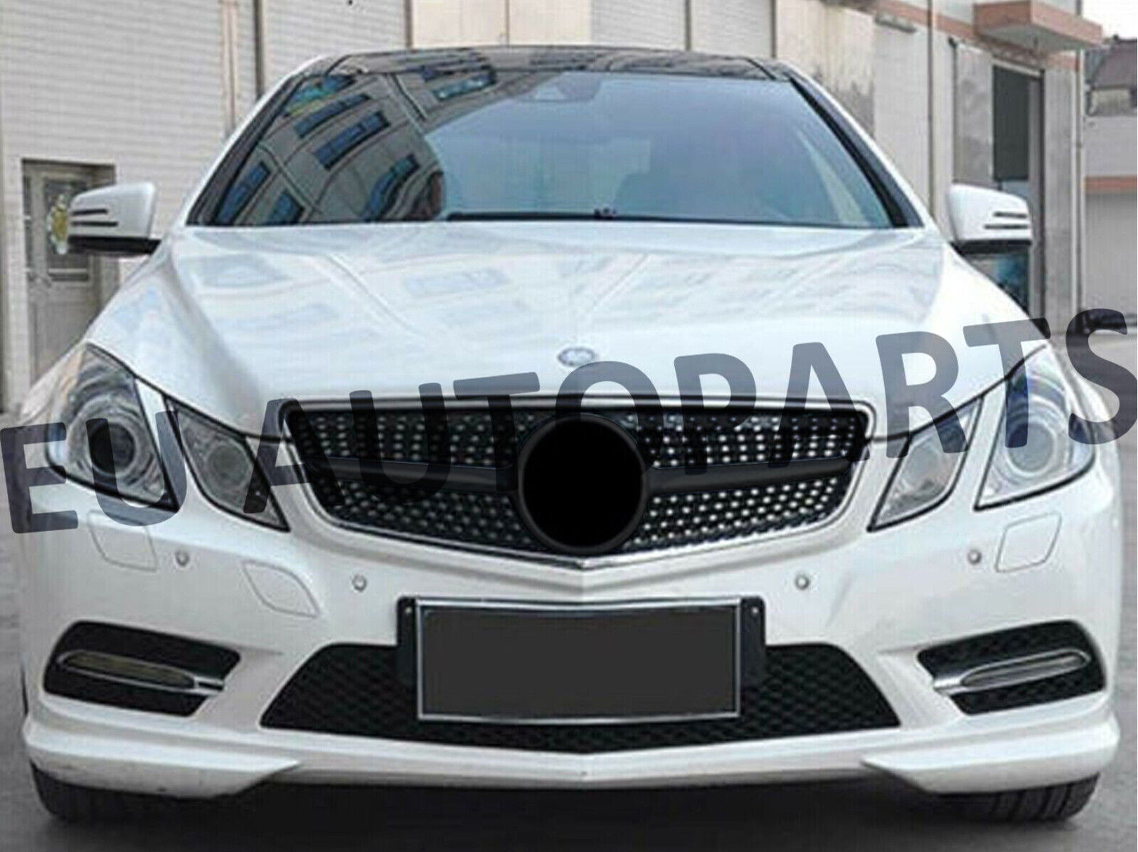 FOR MERCEDES W207 C207 09-13 E-CLASS COUPE CONVERTIBLE BLACK DIAMOND GRILLE