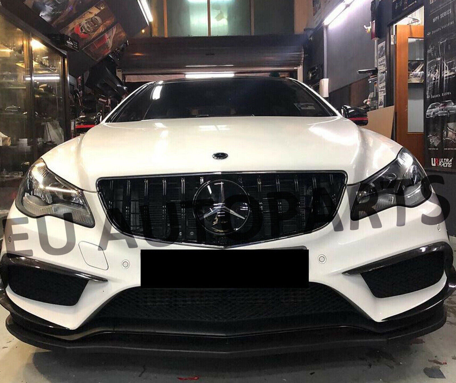 FOR MERCEDES E CLASS C207 W207 A207 FACELIFT PANAMERICANA GT GRILLE GRILL BLACK