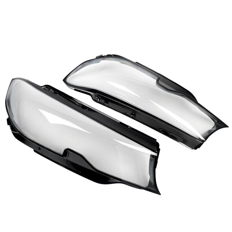 L+R HEADLIGHT LENS COVER SHELL LAMPSHADE FOR BMW G20 G21 3 SERIES 2019-2021