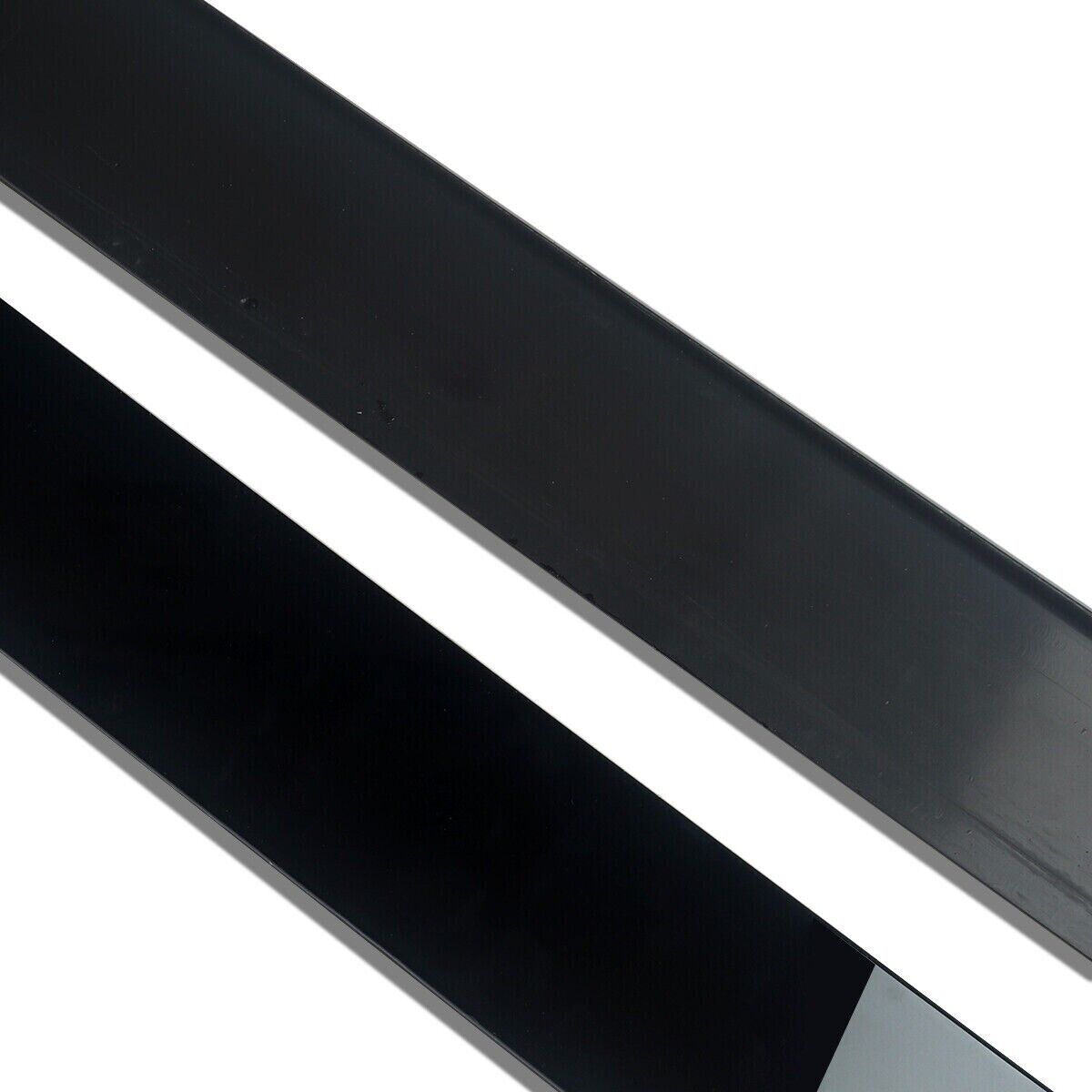 FOR BMW M3 M4 F80 F82 SIDE SKIRTS EXTENSION BLADE LIP GLOSS BLACK FIT 2013-2018