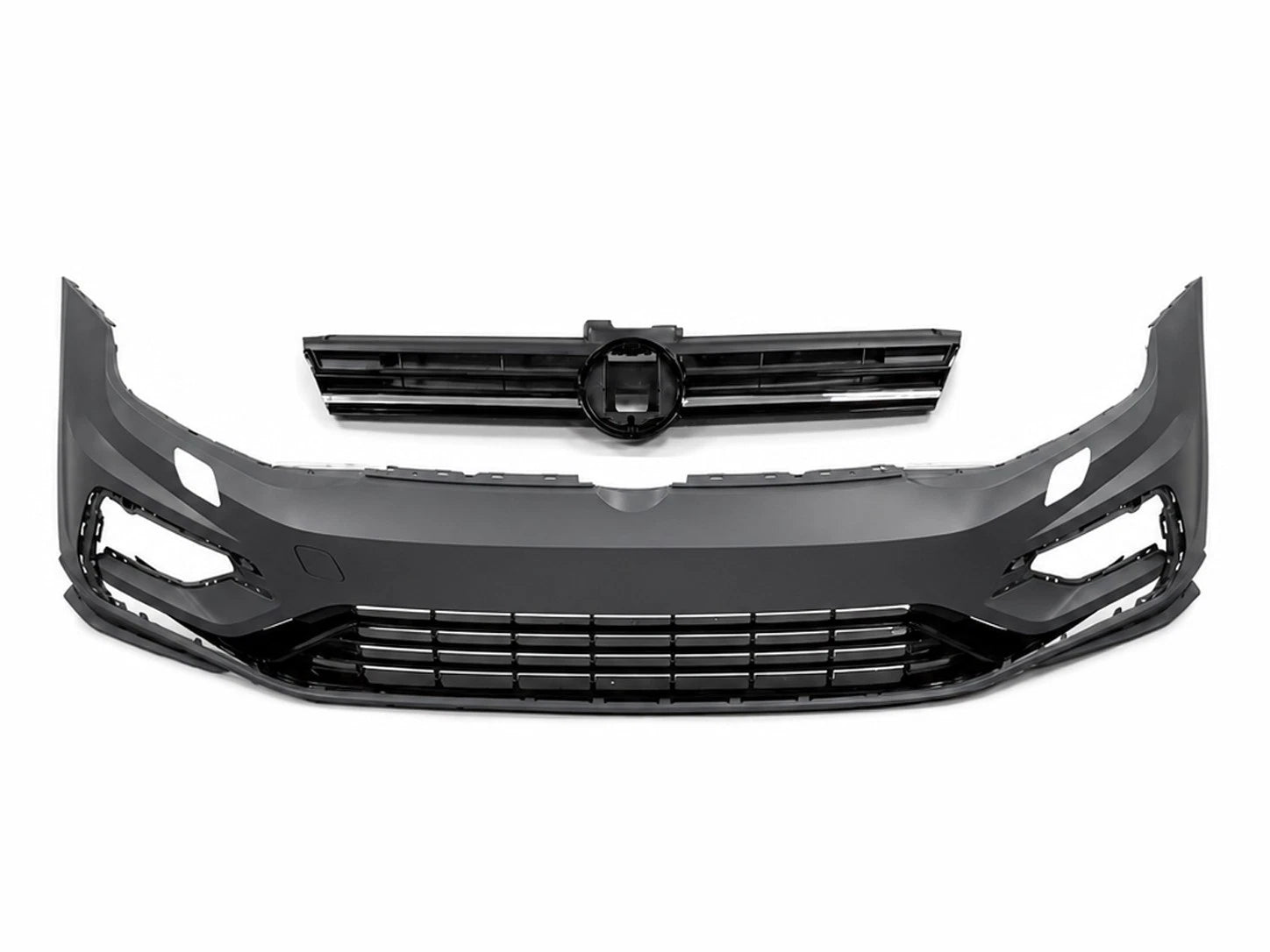 R CONVERSION FRONT BUMPER BODYKIT FOR GOLF MK7.5 2017-2020 FITS GTD TDI TSI SE