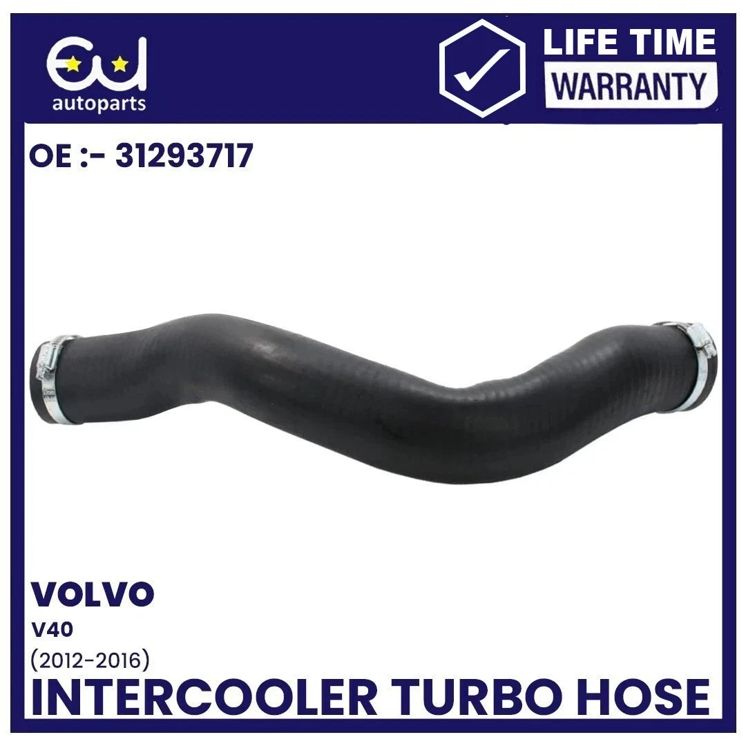 FOR VOLVO V40 D2 1.6 DIESEL INTERCOOLER TURBO HOSE PIPE 31293717  (2012 - 2016)