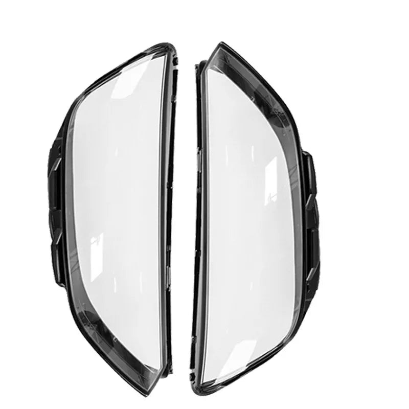 FOR AUDI A4 B9 B9.5 LEFT RIGHT SIDE PAIR FRONT HEADLIGHT HEADLAMP LENS COVER 20+
