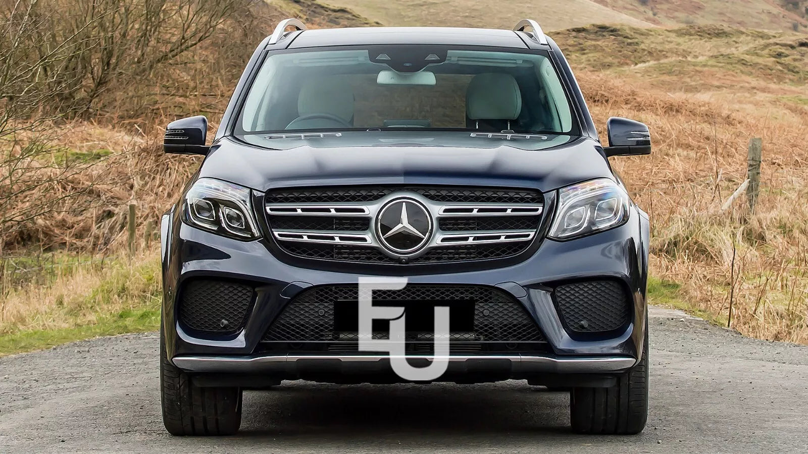 FOR MERCEDES GLS X166 HEADLIGHT LENS HEADLAMP COVER LEFT RIGHT 2016-19 FACELIFT