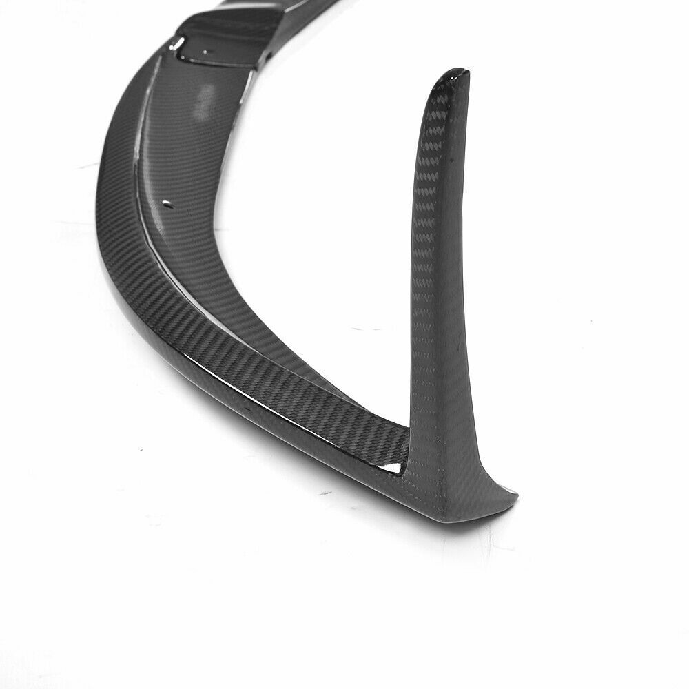 FOR MERCEDES C CLASS C205 W205 A205 AMG FRONT SPLITTER LIP VALANCE ED1 CARBON