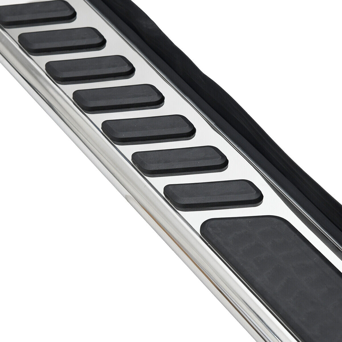 MONSOON STYLE SIDE STEPS RUNNING BOARD FOR AUDI Q5 2009-2016 NEW ALUMINIUM