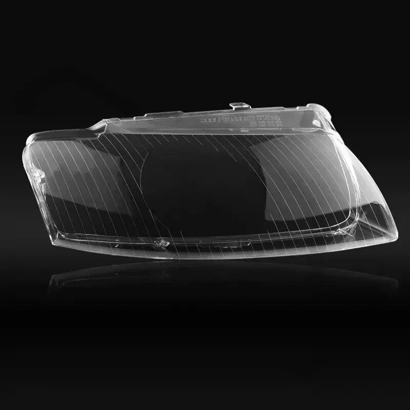 FOR AUDI A8 D3 PAIR RIGHT LEFT FRONT HEADLIGHT HEADLAMP LENS COVER 2003-2009