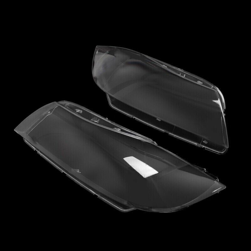 PAIR XENON FRONT HEADLIGHT HEADLAMP CLEAR LENS COVER FOR BMW 3 E90/E91 2005-2012