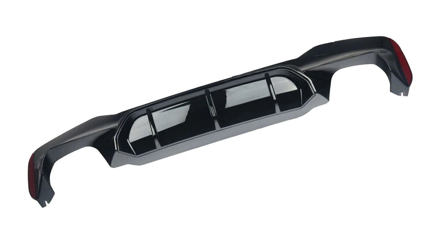 FOR BMW 5 SERIES G30 G31 REAR BUMPER DIFFUSER M5 STYLE M SPORT TAIL PIPE 2017-20