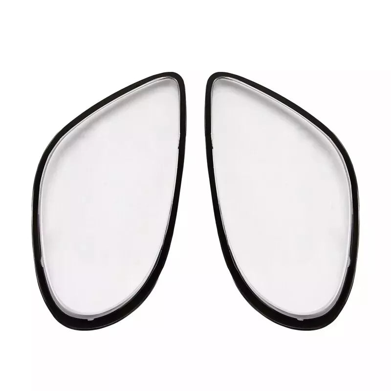 LEFT RIGHT PAIR HEADLIGHT LAMP LENS COVER FOR PORSCHE BOXSTER CAYMAN 981 12-16