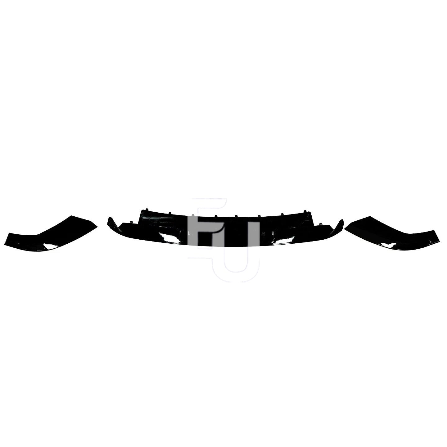 RS5 LOOK FRONT SPLITTER BUMPER BODY KIT GRILLE FOR AUDI A5 S5 B9 8W 2017-2020