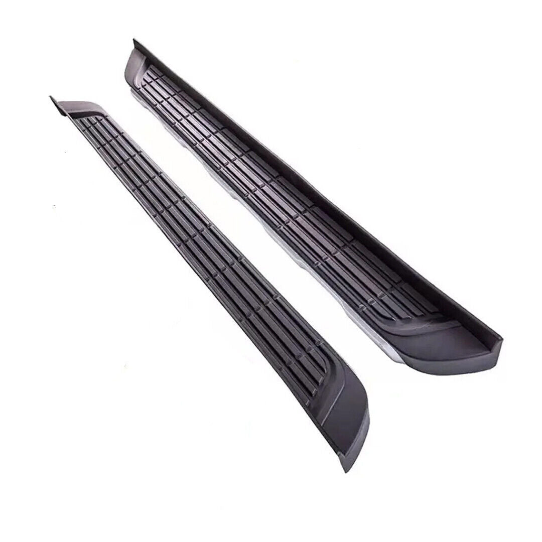 SIDE STEPS RUNNING BOARDS PAIR 100% OEM STYLE SILVER FOR VW AMAROK 2010 ONWARD