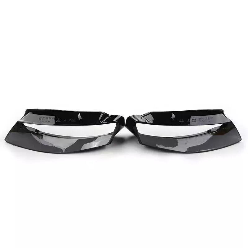 FOR AUDI A4 B8 08-2012 FRONT LEFT RIGHT SIDE HEADLIGHT HEADLAMP LENS COVER CLEAR