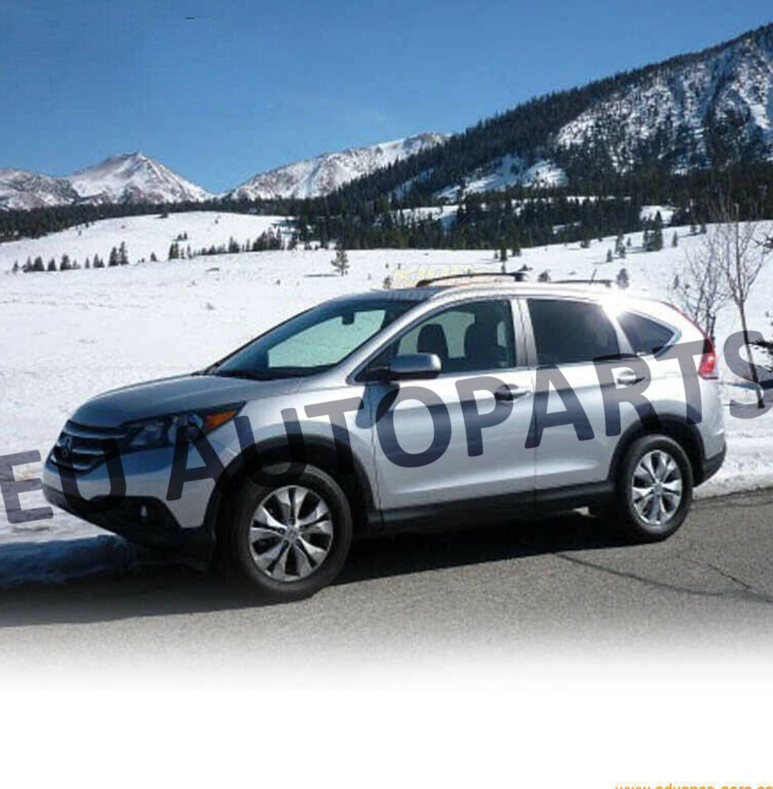 FOR HONDA CRV MK4 2013-2018 ALUMINUM BLACK L&R ROOF CROSS RAILS BARS 100% OE FIT