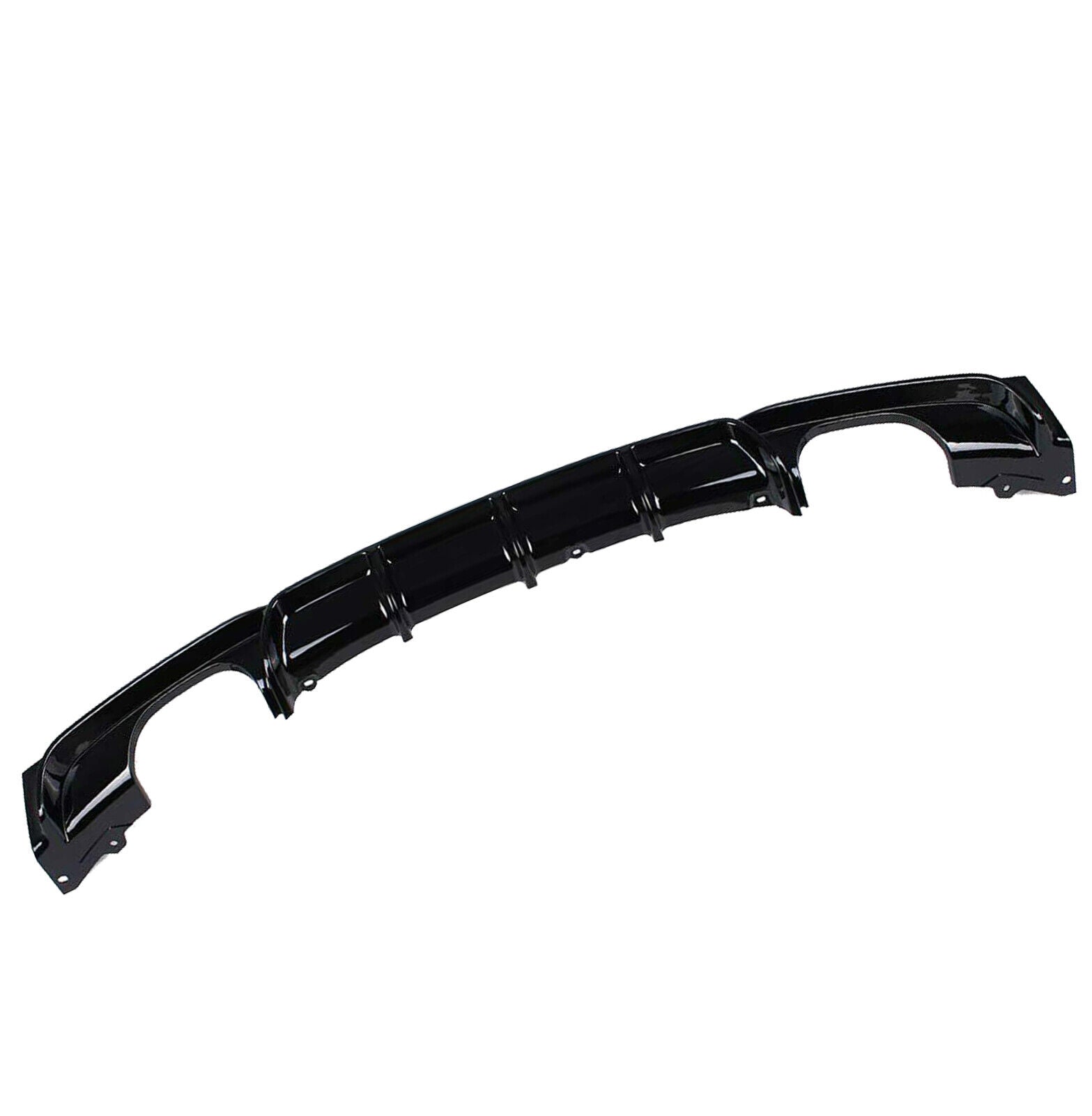 FOR BMW 3 SERIES F30 F31 M SPORT REAR BUMPER DIFFUSER VALANCE GLOSS BLACK 11-19