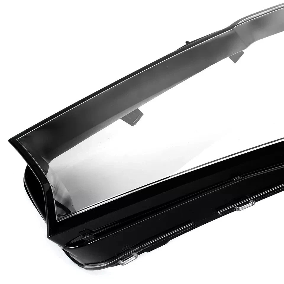 FOR BMW G30 5 SERIES PAIR RIGHT LEFT FRONT HEADLIGHT HEADLAMP LENS COVER 2020-24