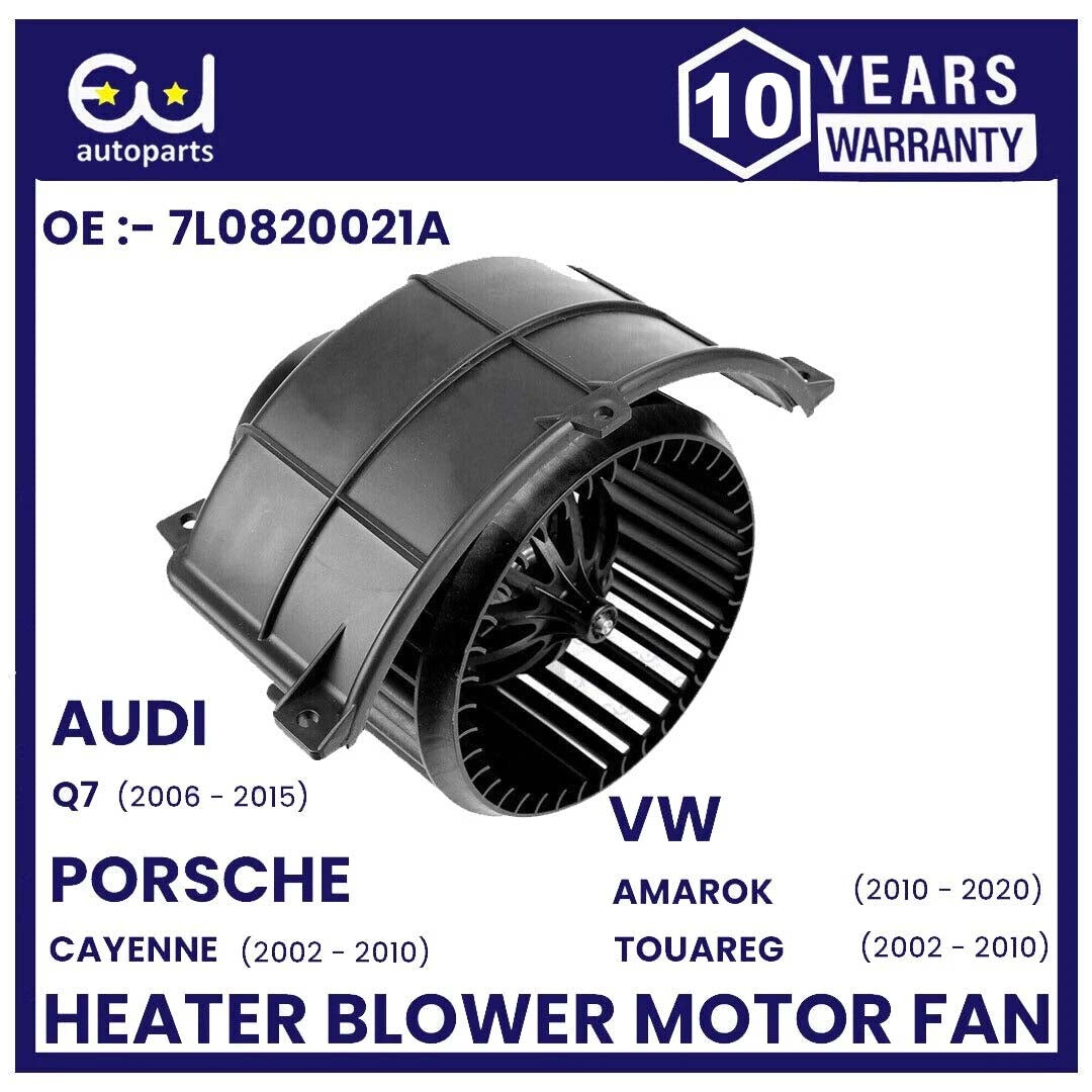 NEW HEATER BLOWER MOTOR FAN FOR PORSCHE CAYENNE AUDI Q7 4L2820021A 7L0820021A UK