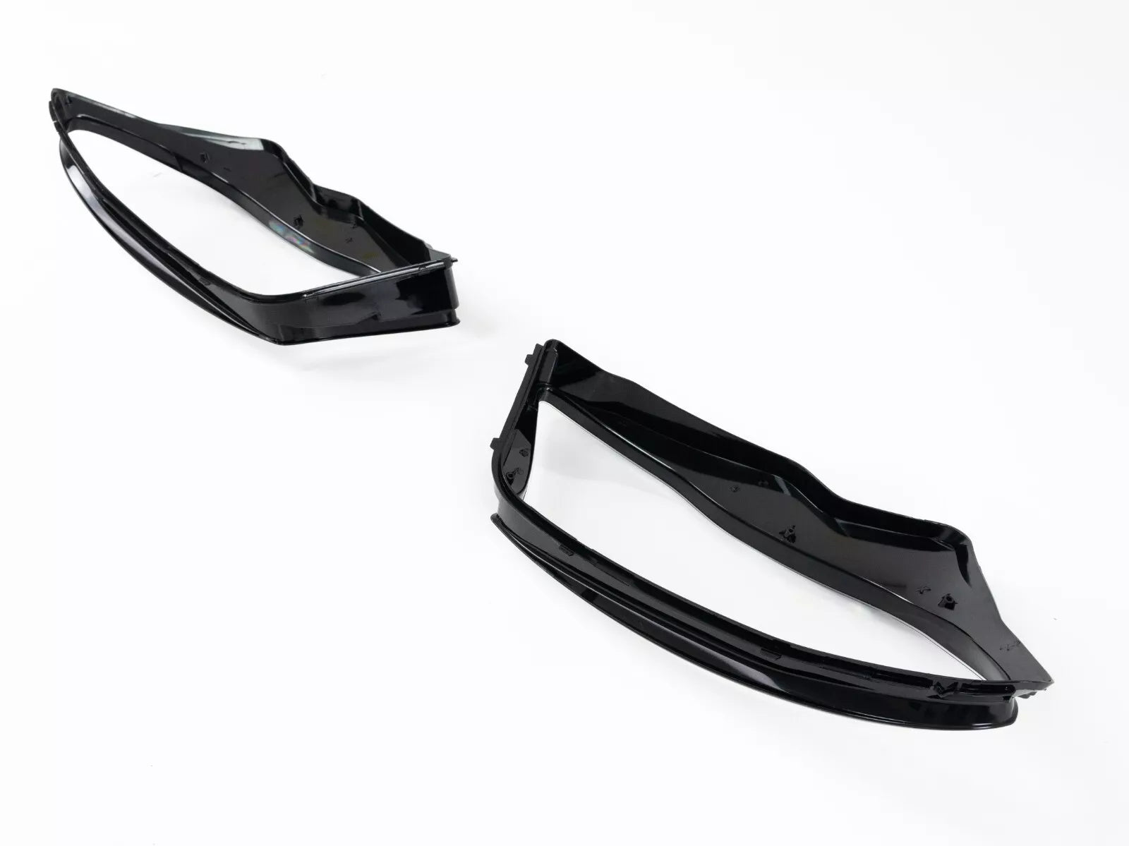 FOR MERCEDES GLA W156 X156 FRONT LEFT RIGHT PAIR HEADLIGHT LENS COVERS 2017-2019