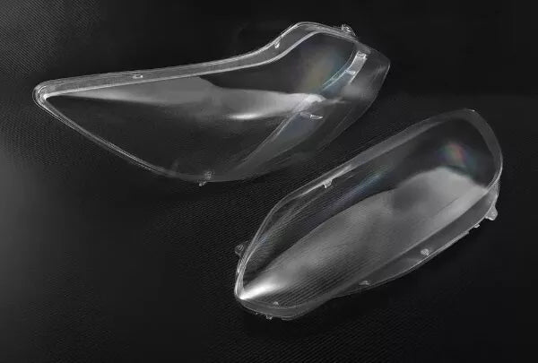 FRONT HEADLIGHT LAMP LENS COVER LEFT RIGHT SIDE PAIR FOR FORD FOCUS MK3 2011-13