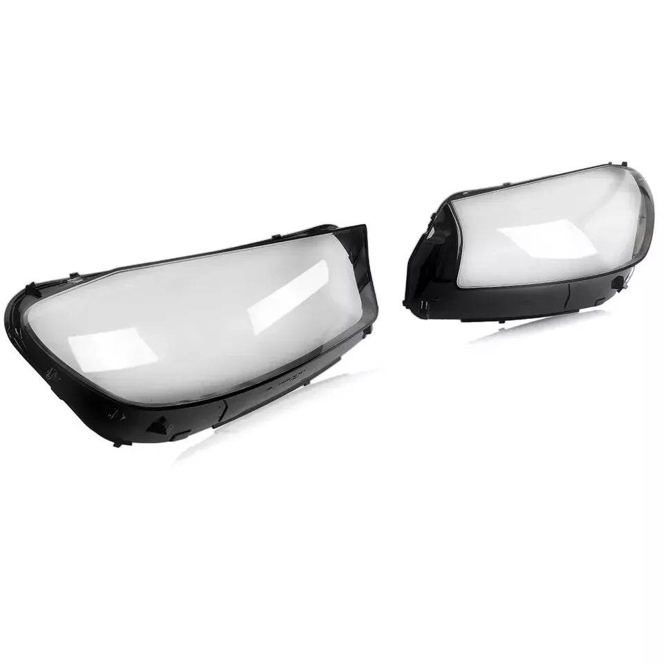 LEFT RIGHT SIDE PAIR HEADLIGHT LENS COVER HEADLAMP FOR MERCEDES GLS X167 19-22