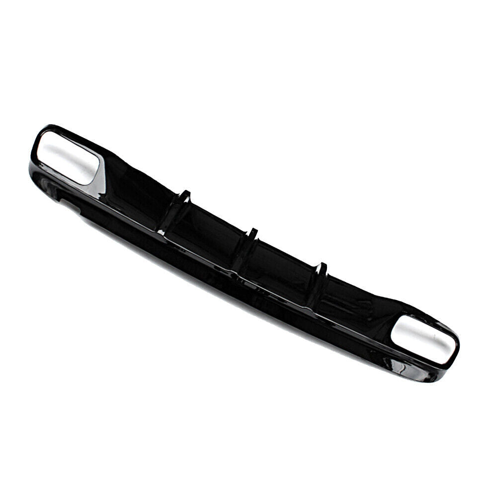 FOR MERCEDES GLA CLASS X156 AMG GLA45 ED1 LOOK REAR DIFFUSER TAILPIPES 2013-2018