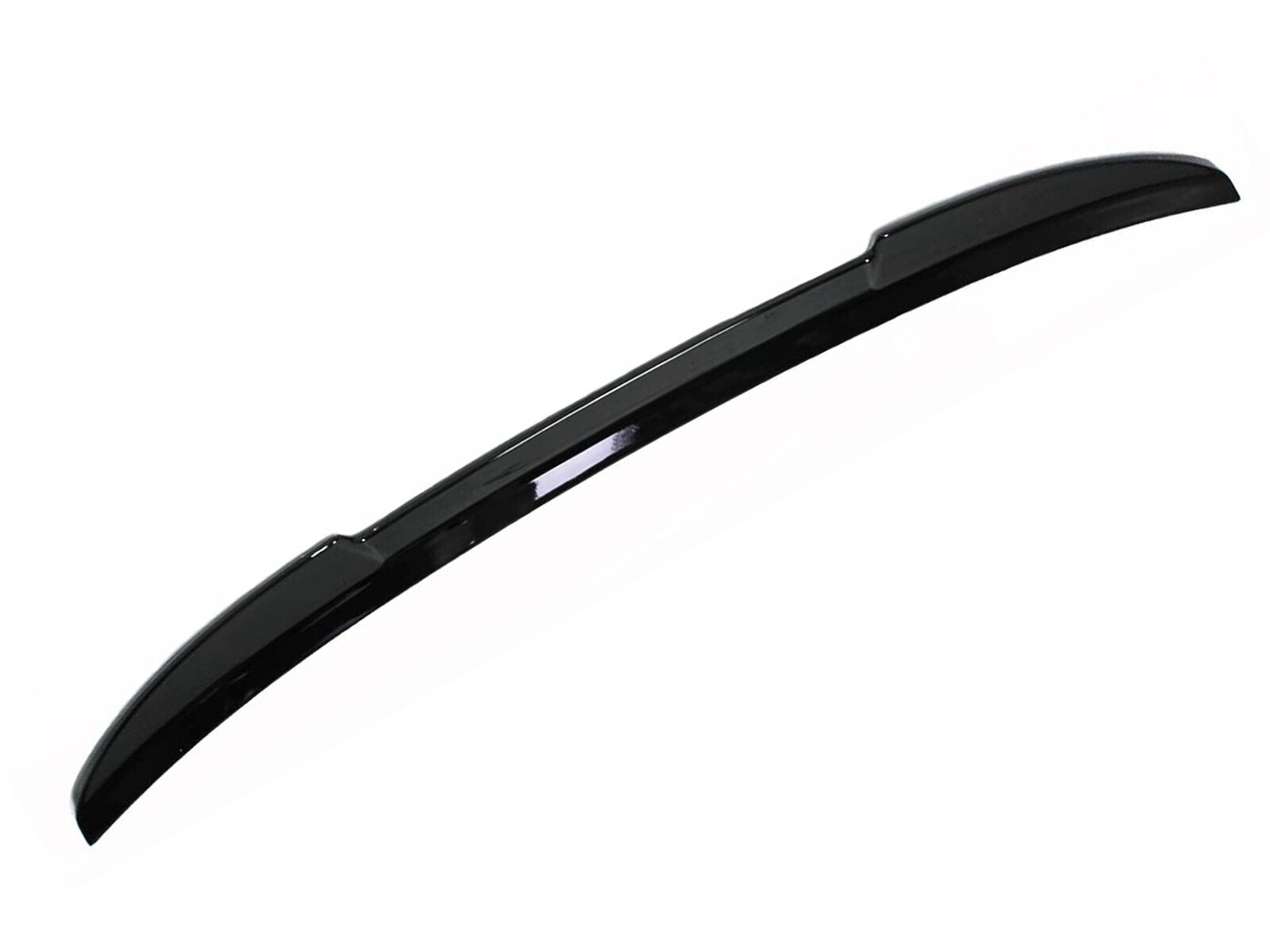 REAR BOOT SPOILER TRUNK WING TRIM V-SHAPE FOR FORD MUSTANG MACH-E 2020+ BLACK