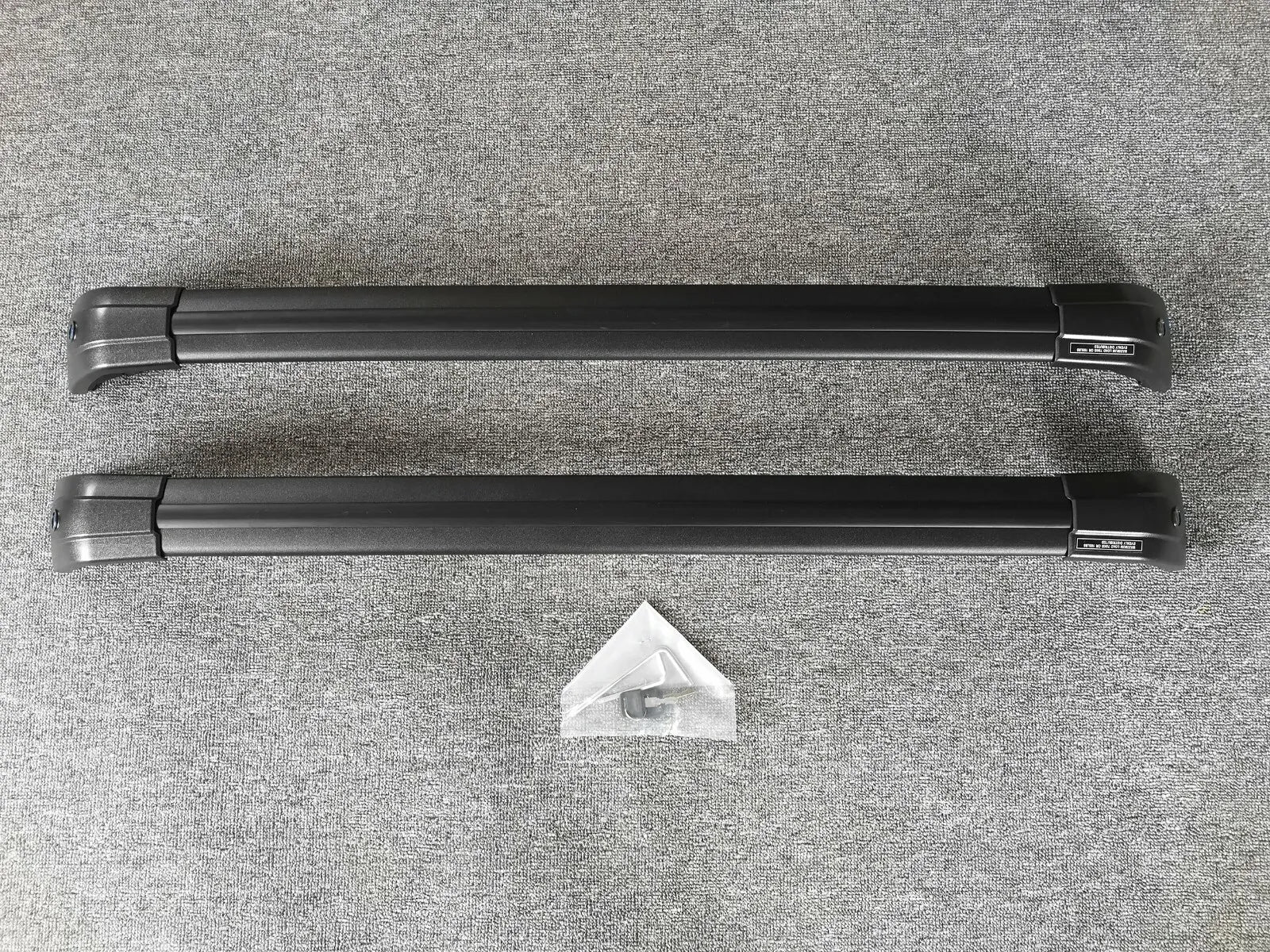 FOR LAND ROVER DISCOVERY SPORT L550 2014+ ROOF RAILS RACK CROSS BARS SET BLACK