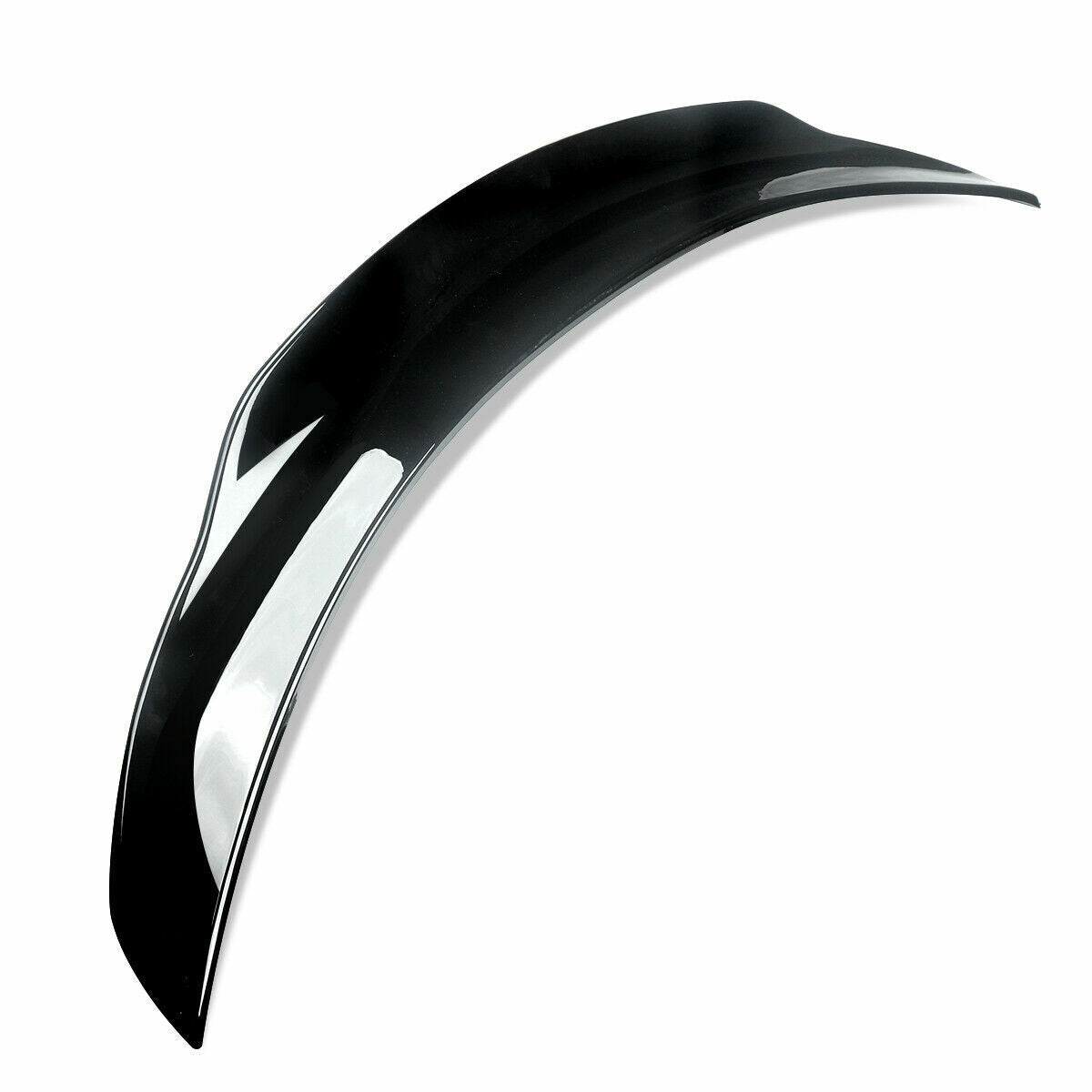 FOR MERCEDES C CLASS W205 RENNTECH PSM STYLE REAR BOOT SPOILER LIP 15-20 GLOSS