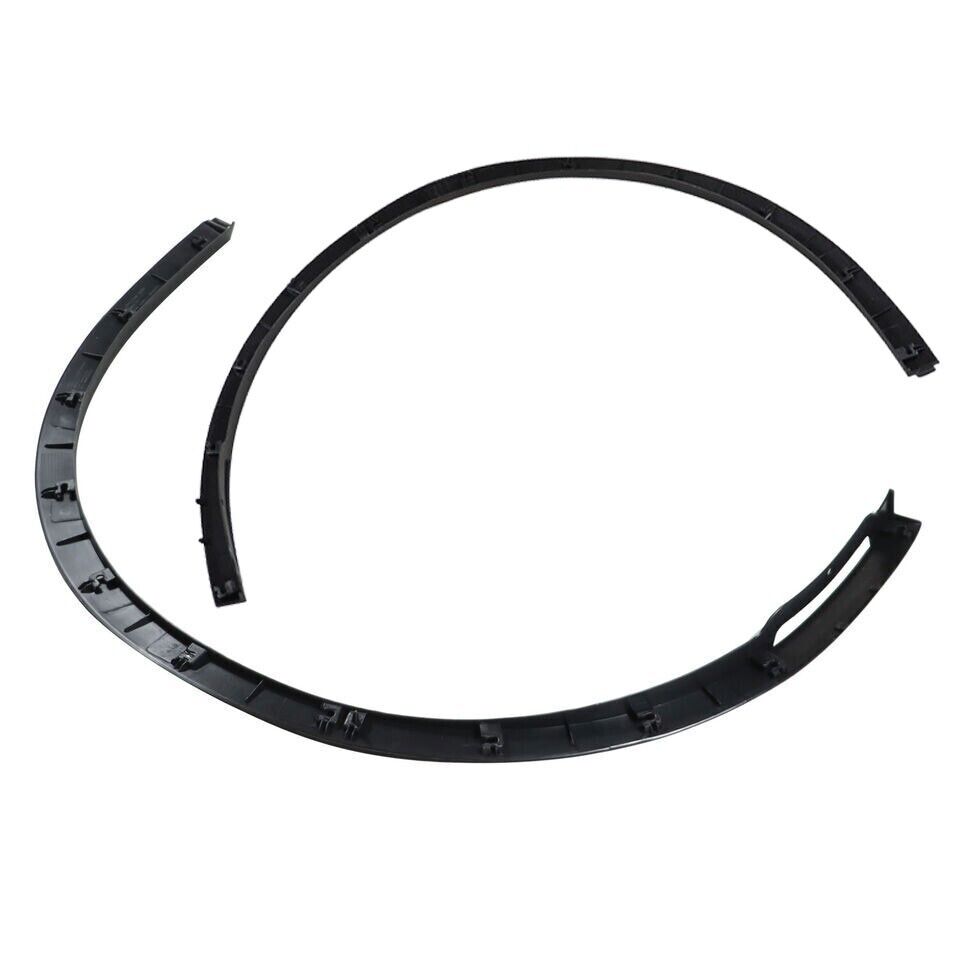FRONT LH+RH PAIR WHEEL ARCH MOLDING FENDER FLARE FOR TESLA MODEL Y 2020-2023