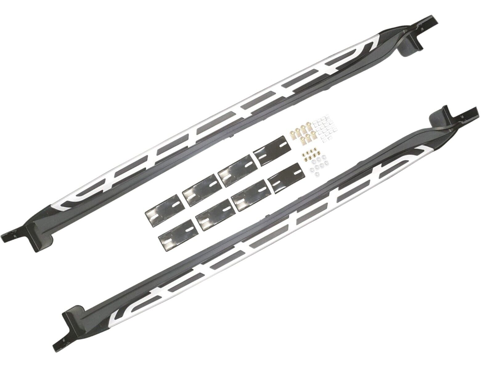 SIDE STEPS ALUMINIUM RUNNING BOARD FOOT RAIL FIXED FOR KIA SPORTAGE MK4 QL 17-22