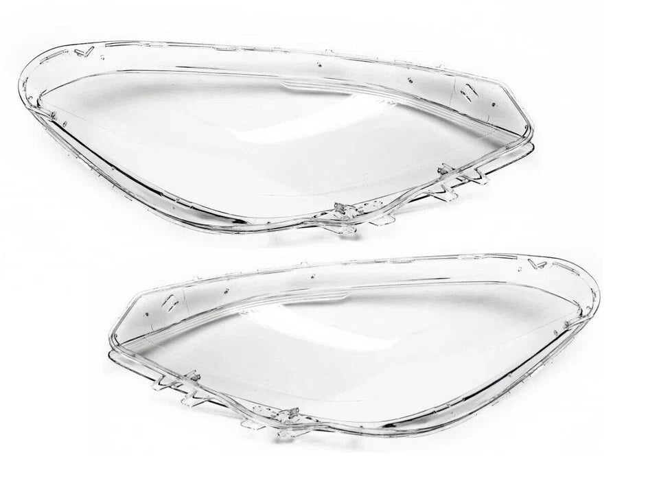 LEFT RIGHT PAIR LAMP HEADLIGHT LENS COVER FOR MERCEDES B-CLASS W246 2012-2015