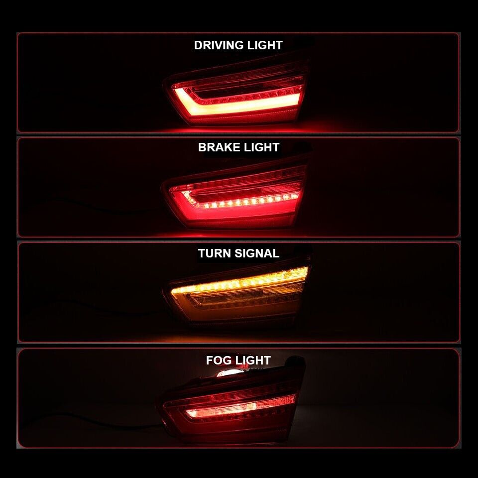 RIGHT DRIVER SIDE LED REAR INNER TAIL LIGHT BRAKE LAMP FOR AUDI A6 C7 12-2015