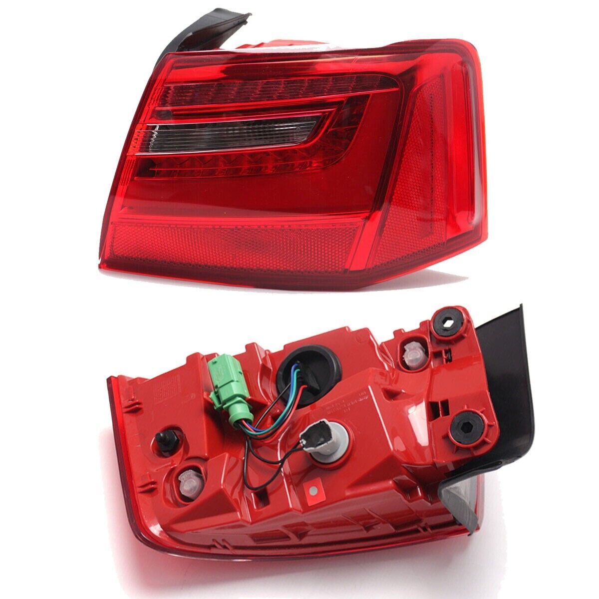 REAR PAIR OUTER LED TAIL LIGHT BRAKE LAMP FOR AUDI A6 C7 SALOON 2012-2015