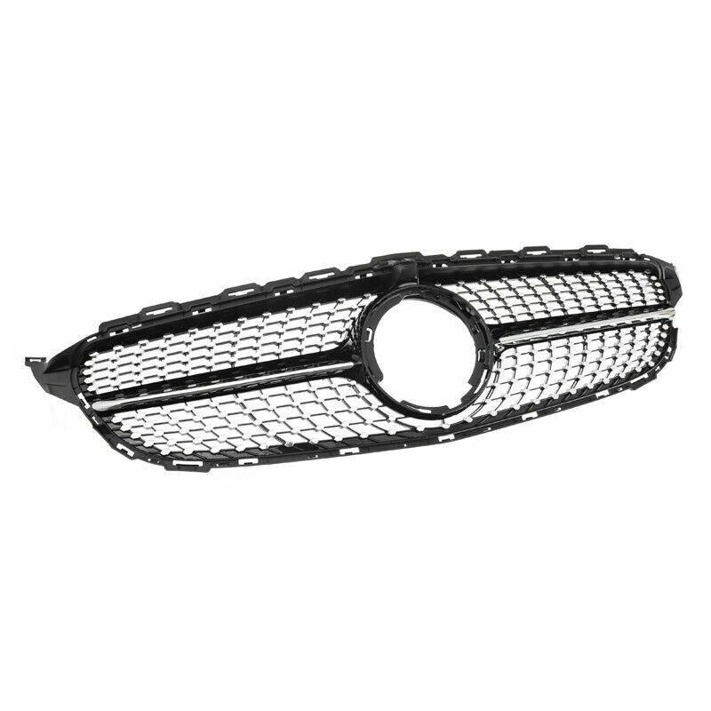 FOR MERCEDES C CLASS W205 GRILLE GRILL 2019 + DIAMOND AMG STYLE WITH CAMERA