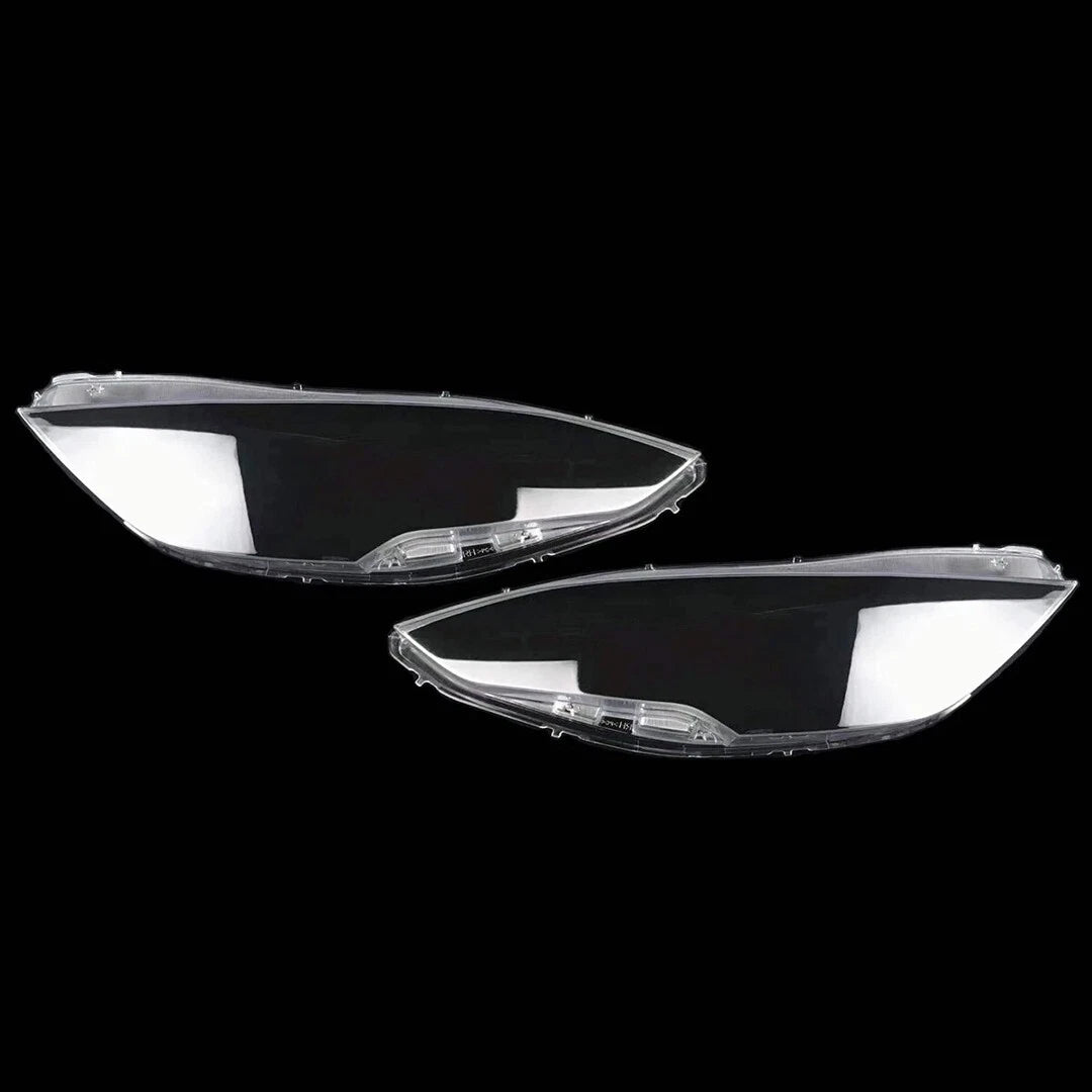 FOR TESLA MODEL S LEFT RIGHT PAIR HEADLIGHT CLEAR LENS COVER REPLACEMENT 12-21