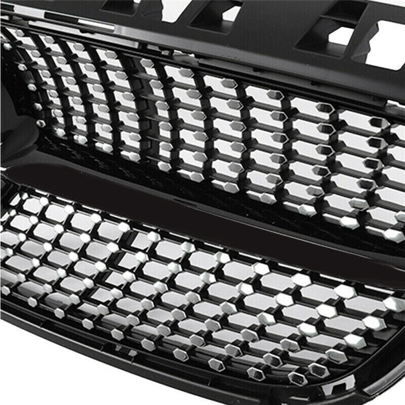 FOR MERCEDES A CLASS W176 FRONT BUMPER GRILLE GRILL DIAMOND BLACK PRE FACELIFT