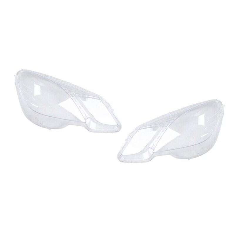 L+R HEADLIGHT LENS COVER REPLACEMENT FOR MERCEDES-BENZ E CLASS W212 2009-2013