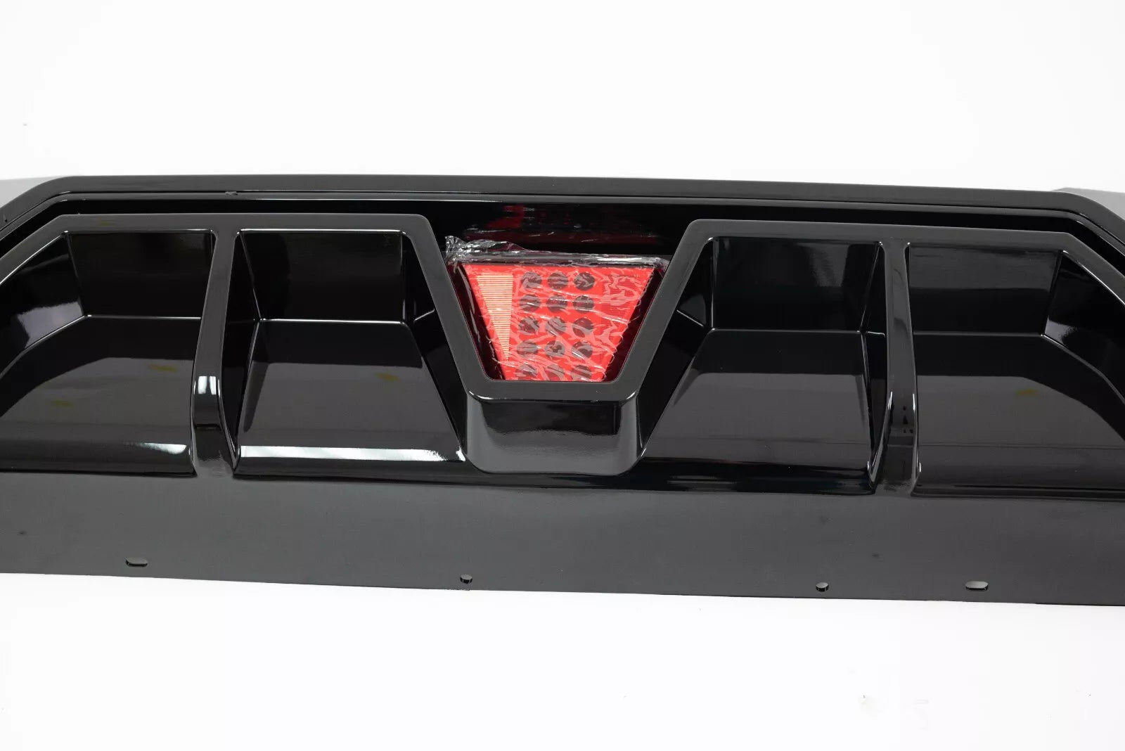 FOR BMW 1 SERIES F40 REAR LED DIFFUSER M SPORT SINGLE EXHAUST GLOSS BLACK 2019+