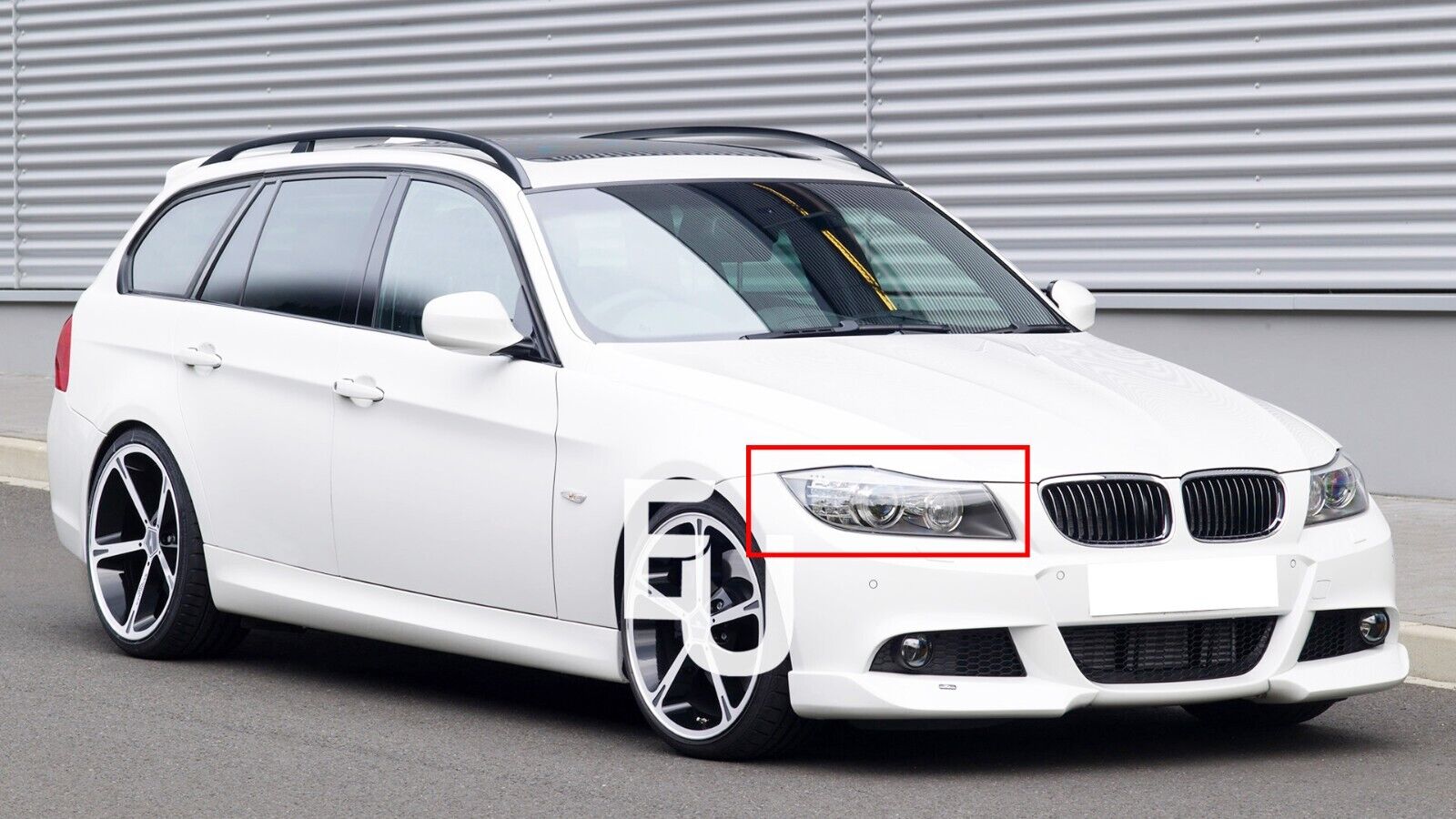 FOR BMW 3 E90/E91 RIGHT SIDE FRONT HEADLIGHT HEADLAMP CLEAR LENS COVER 2005-2012