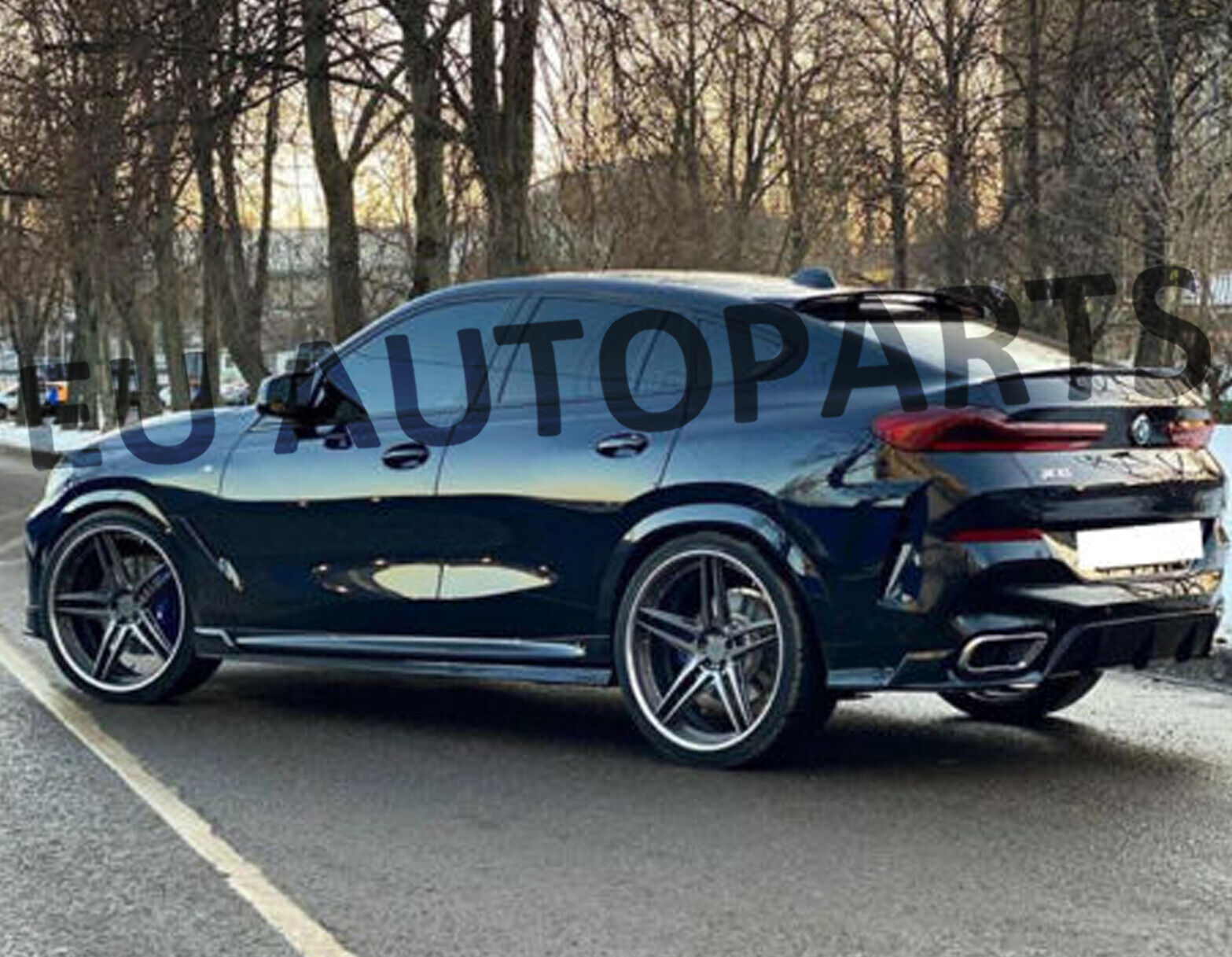 FOR BMW X6 G06 AERO BODYKIT BODY KIT FRONT SPLITTER LIP REAR DIFFUSER SIDE SKIRT