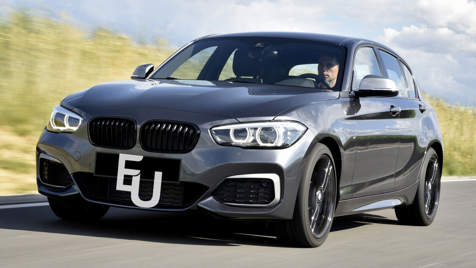 FOR BMW 1 SERIES F20 F21 15-19 LCI RIGHT DRIVER SIDE HEADLIGHT COVER LENS CLEAR